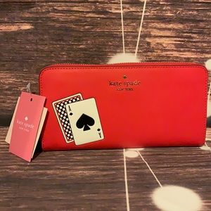 ๐บ KATE SPADE ๐บLUCKY DRAW MULTI LARGE CONTINENTAL